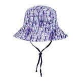 Bedhead Hat Reversible Linen Hat - Shibori & Indigo