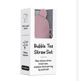We Might be Tiny Keepie & Bubble Tea Straw in Dusty Rose