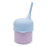 We Might be Tiny Sippie Lid - Powder Blue