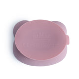 We Might be Tiny Stickie Suction Bowl in Dusty Rose