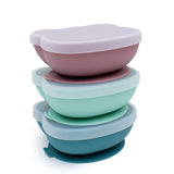 We Might be Tiny Stickie Suction Bowl in Blue Dusk