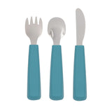 We Might be Tiny Cutlery Set in Blue Dusk