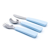 We Might be Tiny Cutlery Set in Powder Blue