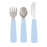 We Might be Tiny Cutlery Set in Powder Blue