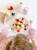 We Might be Tiny Cutlery Set in Powder Pink