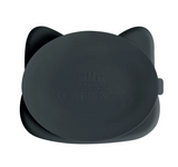 We Might be Tiny Cat Suction Plate - Charcoal