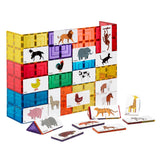 Learn & Grow Magnetic Tile Toppers - Duo Animal Puzzle