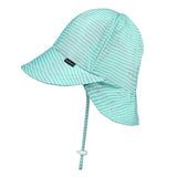 Bedhead Hat Stripe Beach Legionnaire Hat (Aqua)