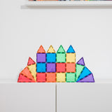 Connetix Magnetic Tiles - 24 Piece Mini Pack (Rainbow)