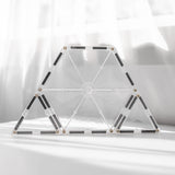 Connetix Clear Magnetic Tiles - 34 Piece Set