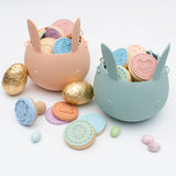 We Might be Tiny Bunny Easter Basket - Pistachio
