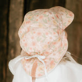Bedhead Hat Reversible Linen Flap Hat - Wildflower & Blanc