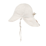 Bedhead Hat Reversible Linen Flap Hat - Faith & Flax