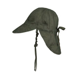Bedhead Hat Reversible Linen Flap Hat - Gwen & Moss