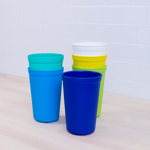Re-Play Recycled Plastic Tumbler in Set of Six Bold Colours
