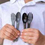 MontiiCo Out & About Cutlery Set in Monochrome