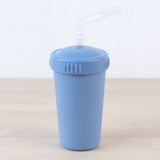 Re-Play Recycled Plastic Straw Cup in Denim