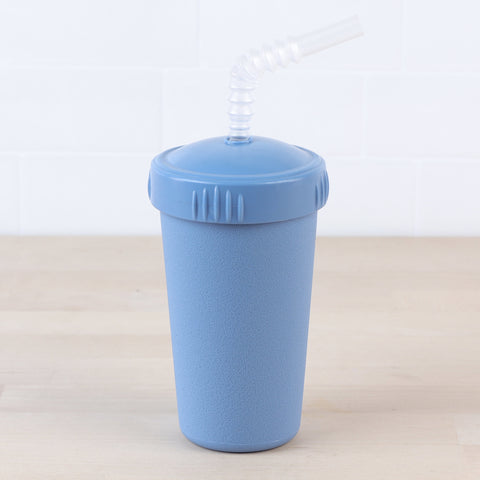 Re-Play Recycled Plastic Straw Cup in Denim