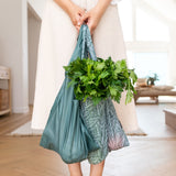 MontiiCo Shopping Bag - Sage Leaves