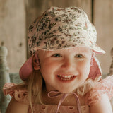 Bedhead Hat Reversible Linen Flap Hat - Penelope & Rosa