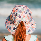 Bedhead Hat Coral Beach Ponytail Bucket Hat