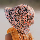 Bedhead Hat Leopard Beach Ponytail Bucket Hat