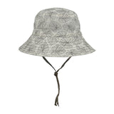 Bedhead Hat Reversible Linen Hat - Leaf & Olive