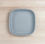 Re-Play Recycled Plastic Flat Plate in Grey - Original