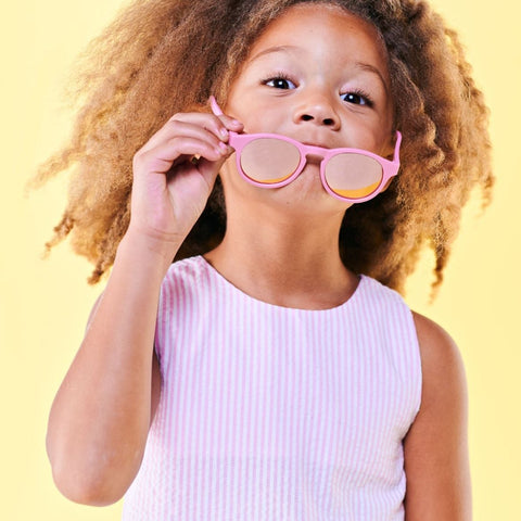 Babiators Pretty in Pink Keyhole Polarised Sunglasses - Includes Sunglasses Bag