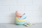 Wild Indiana Silicone Baby Bowl & Spoon Set in Lemon