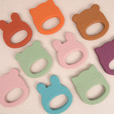 We Might be Tiny Cat Teether - Plum