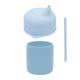 We Might be Tiny Grip Cup & Sippie Lid Set - Powder Blue