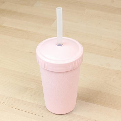 Re-Play Recycled Plastic Straw Cup in Ice Pink