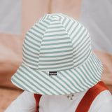 Bedhead Hat Stripe Toddler Bucket Sunhat