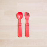 Re-Play Recycled Plastic Dinner Set in Red