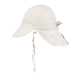 Bedhead Hat Reversible Teddy Linen Flap Hat - Steele & Flax